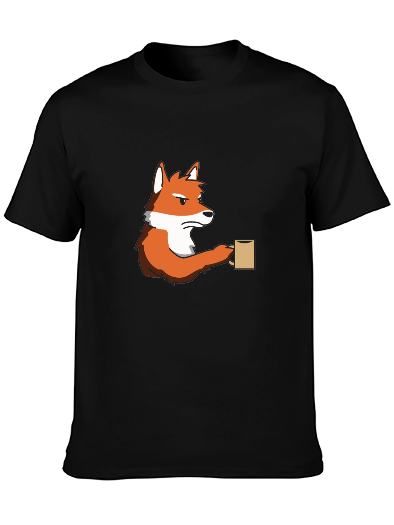 Grumpy Fox Coffee Graphic Tee
