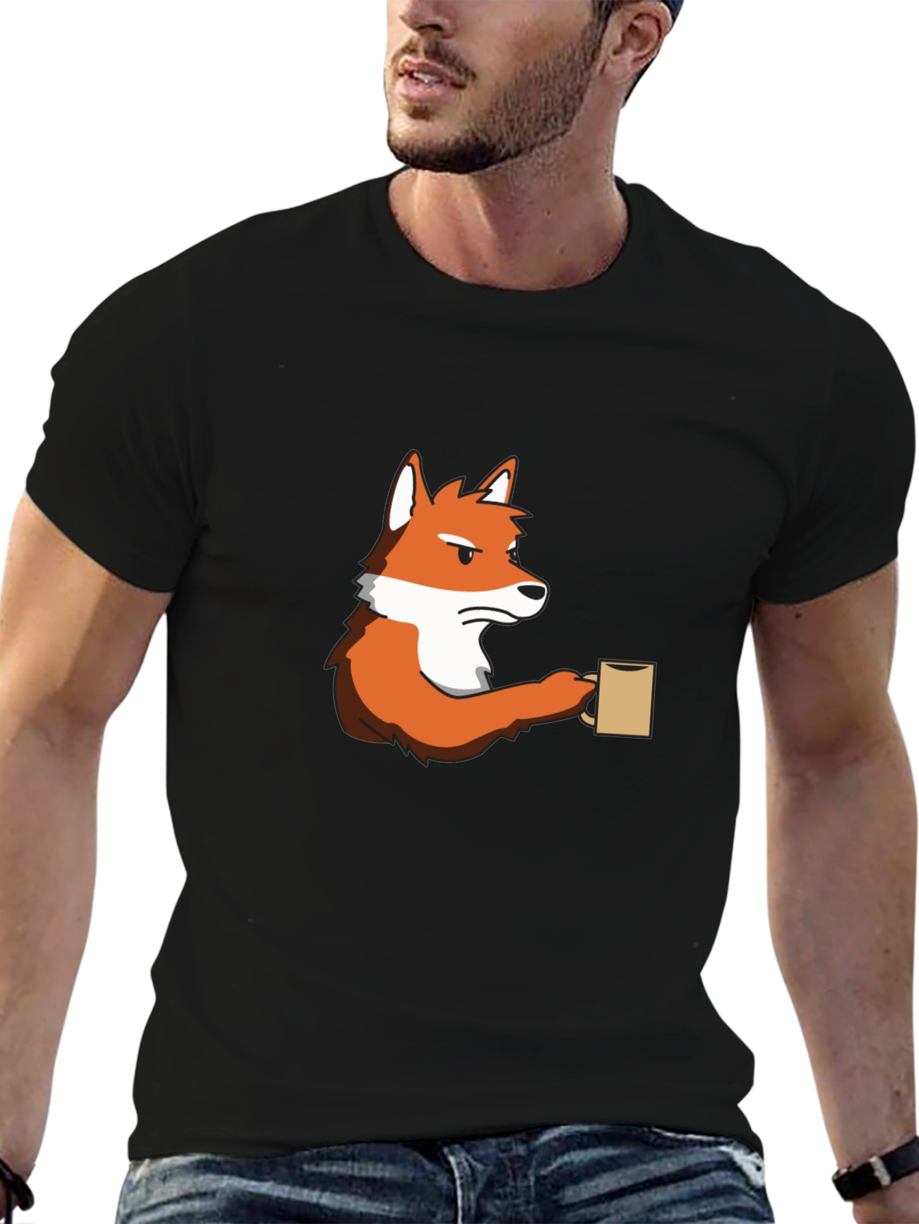 Grumpy Fox Coffee Graphic Tee