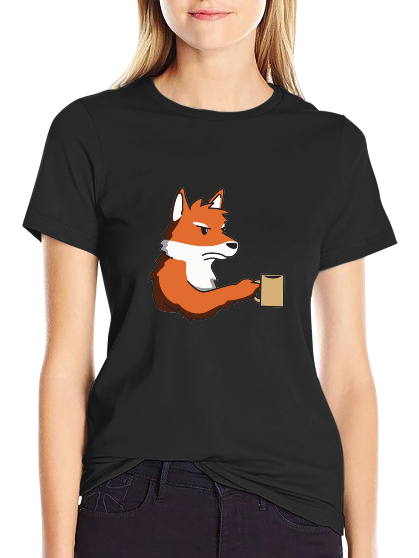 Grumpy Fox Coffee Graphic Tee