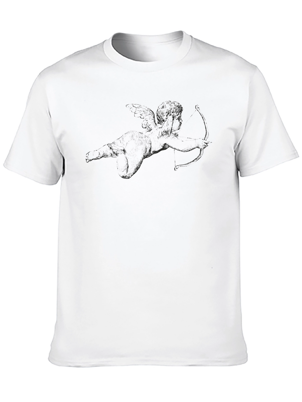 Black Cupid Graphic T-Shirt