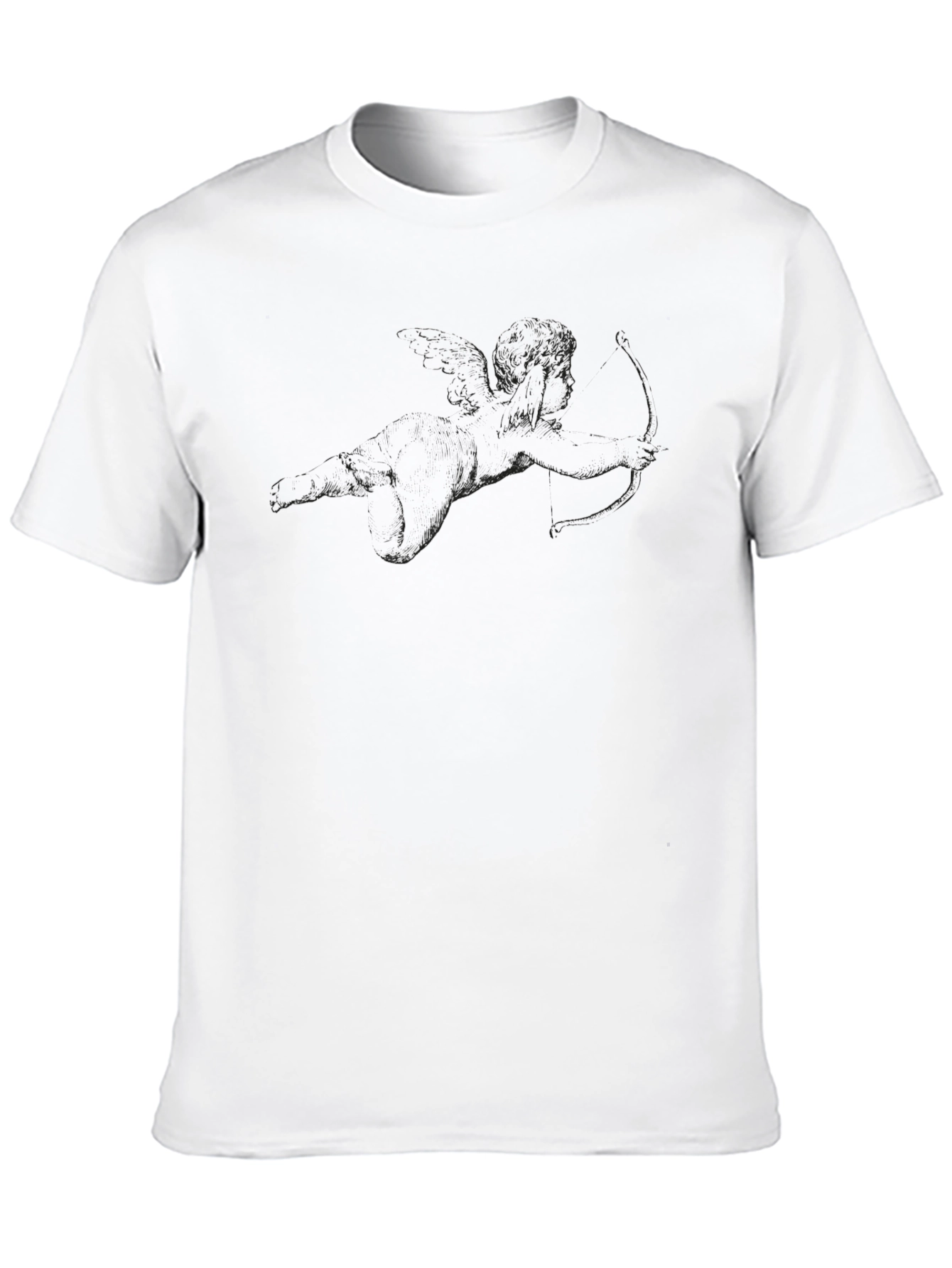 Black Cupid Graphic T-Shirt