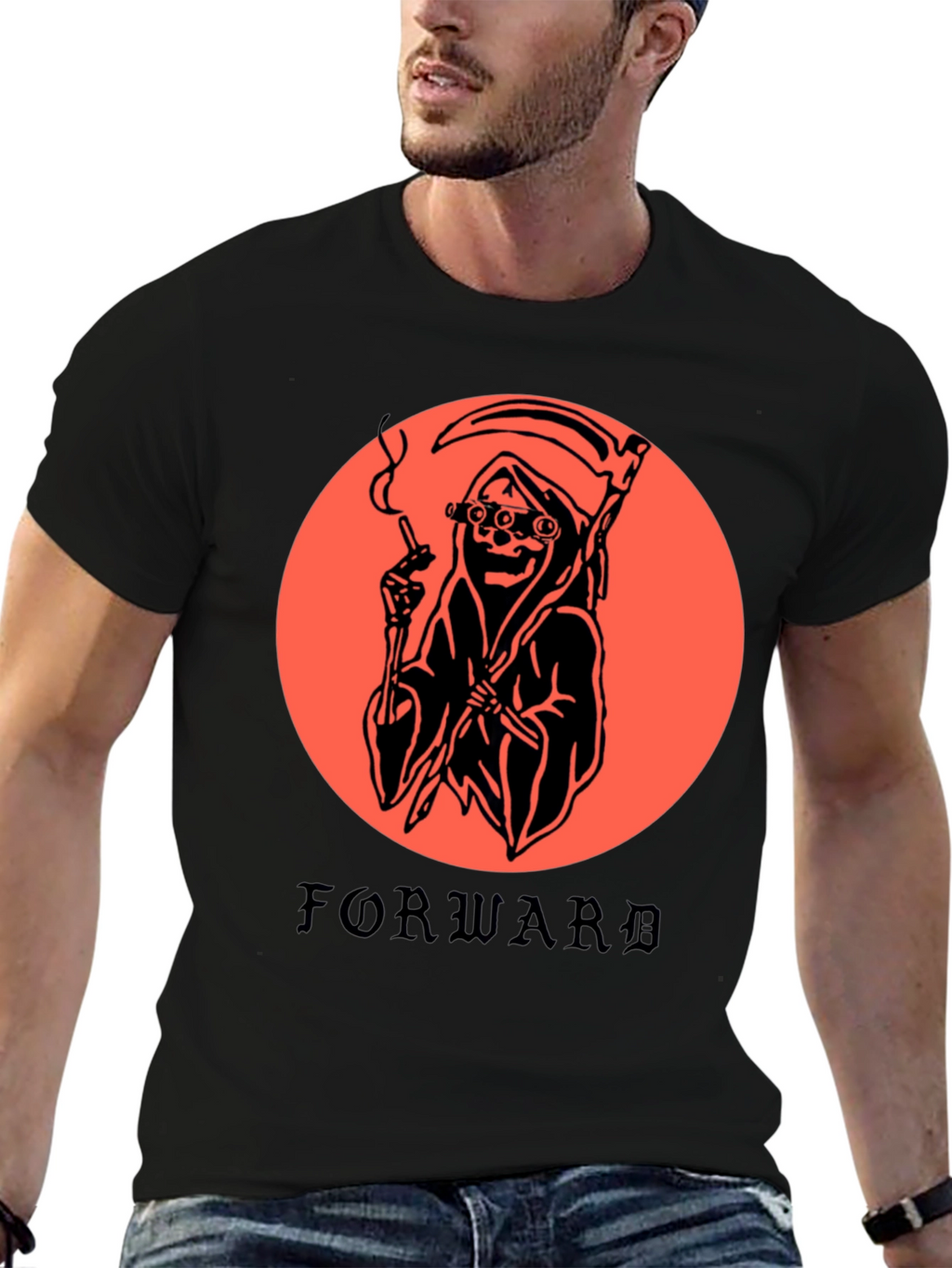 Forward Reaper Graphic Tee - Trendy Streetwear