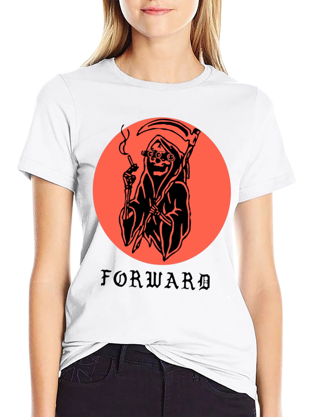 Forward Reaper Graphic Tee - Trendy Streetwear