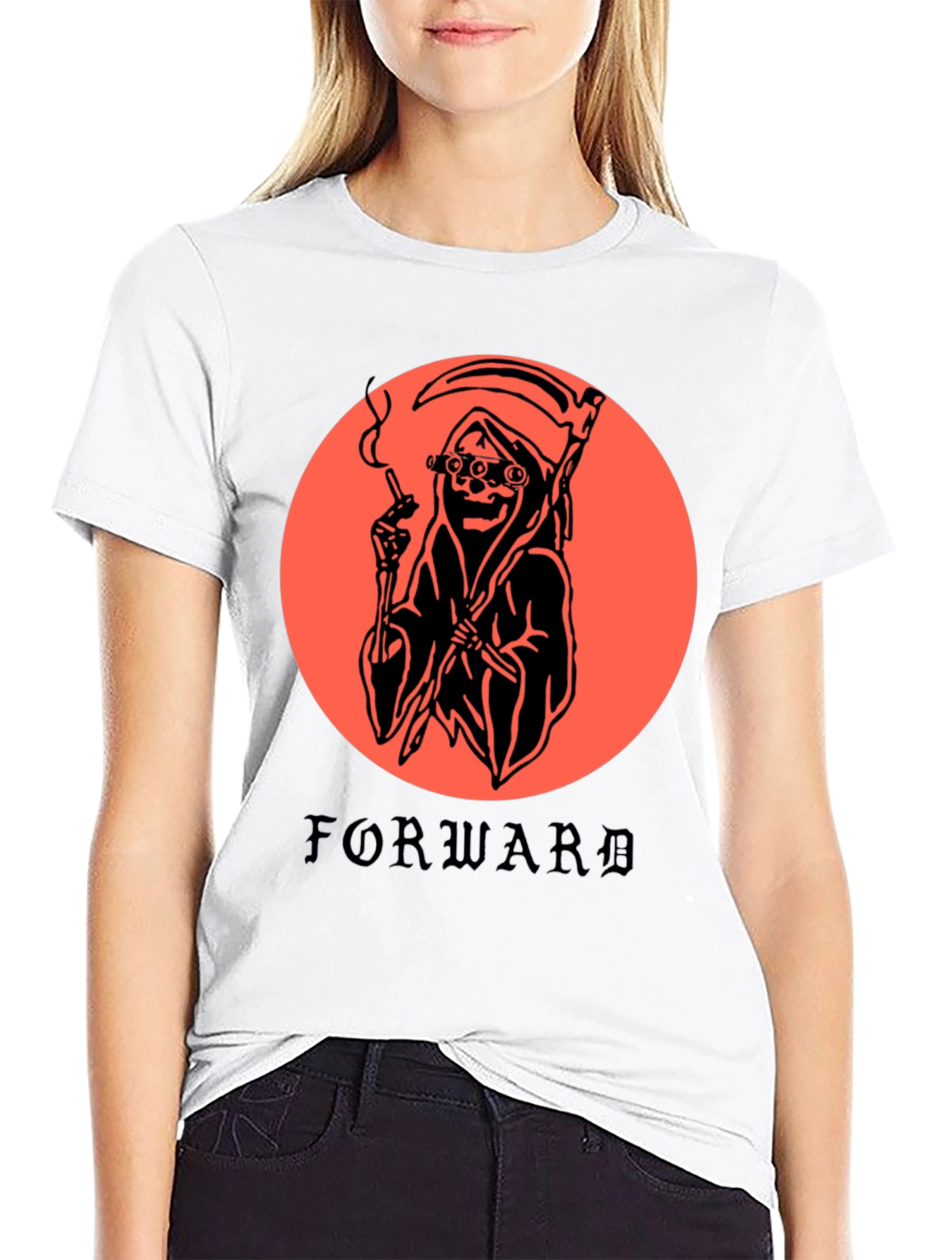 Forward Reaper Graphic Tee - Trendy Streetwear