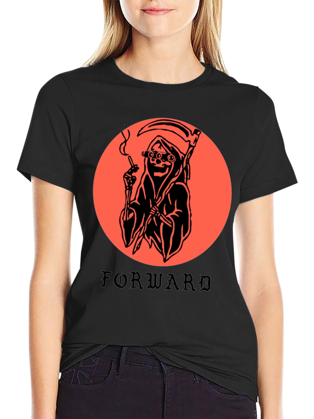 Forward Reaper Graphic Tee - Trendy Streetwear