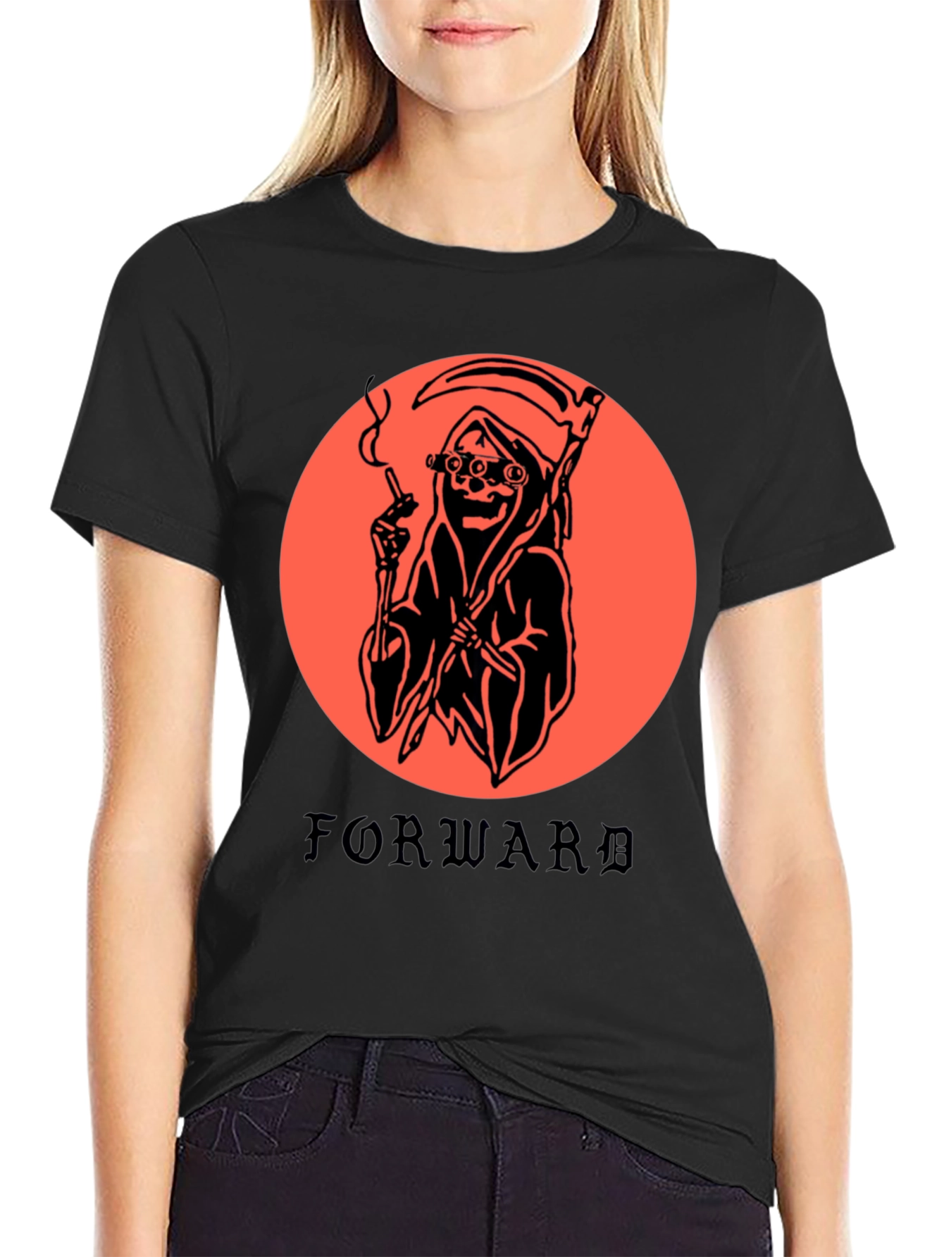 Forward Reaper Graphic Tee - Trendy Streetwear