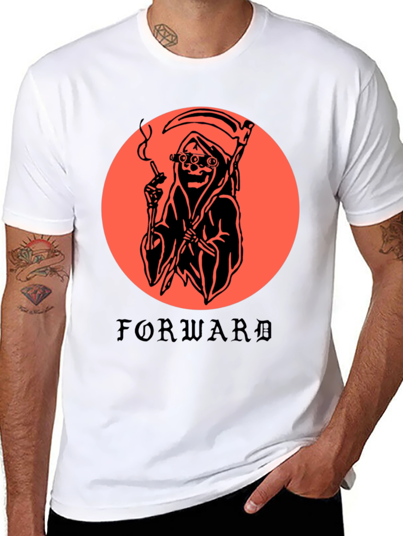 Forward Reaper Graphic Tee - Trendy Streetwear