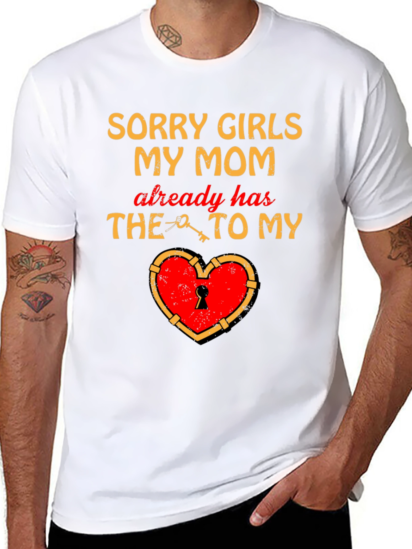 Sorry Girls My Mom Has The Key T-Shirt
