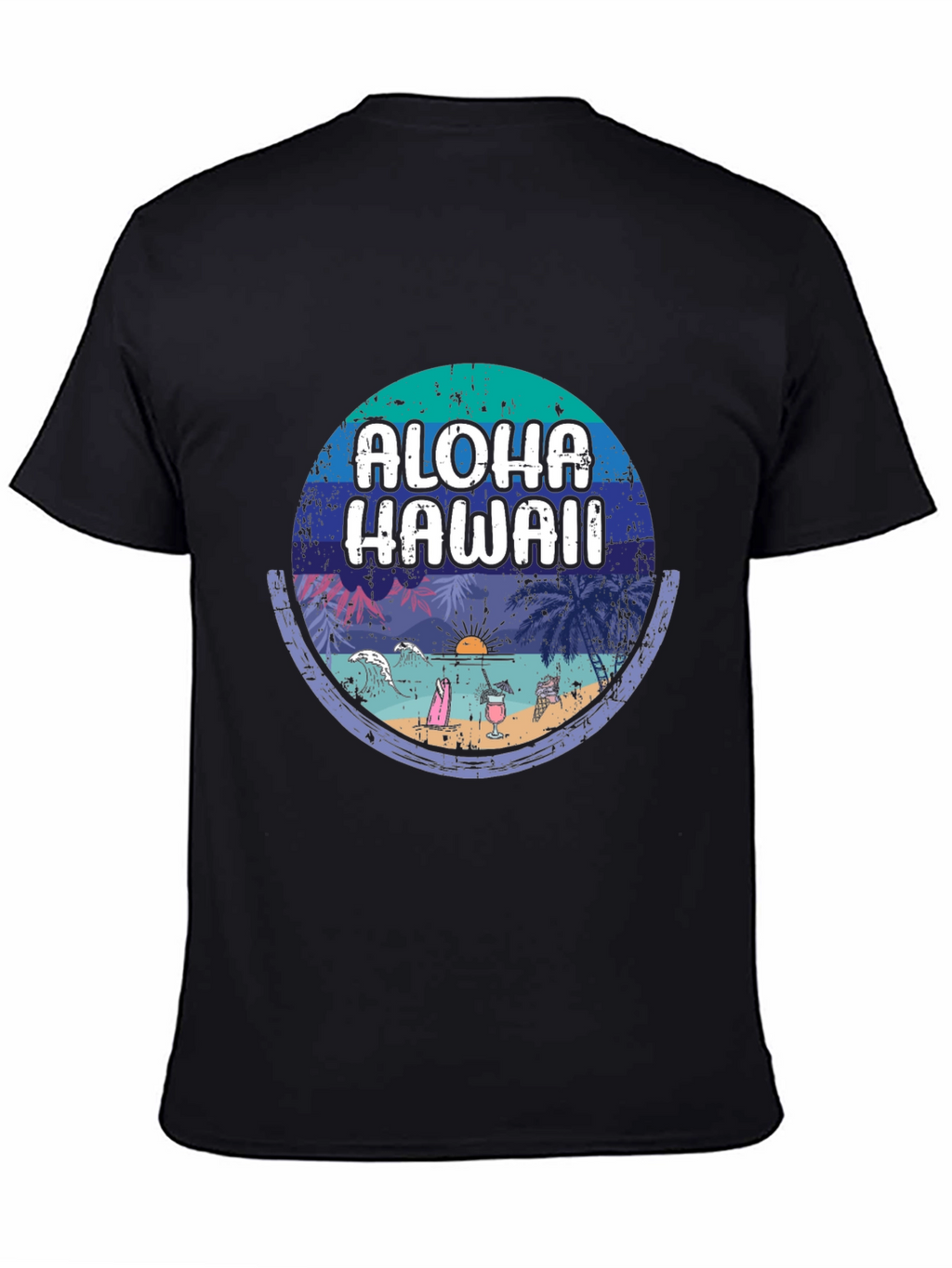 Aloha Hawaii Graphic Tee - Vacation Vibes