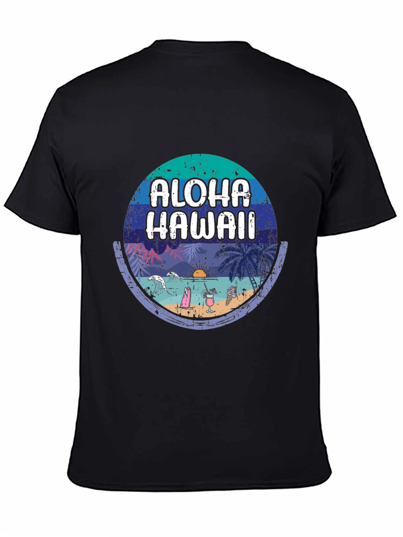 Aloha Hawaii Graphic Tee - Vacation Vibes