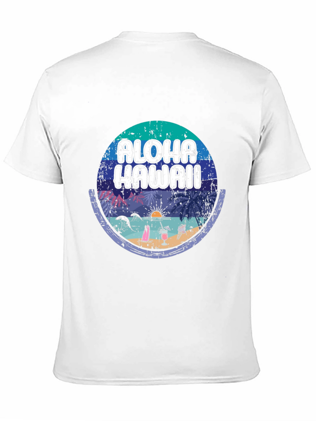 Aloha Hawaii Graphic Tee - Vacation Vibes