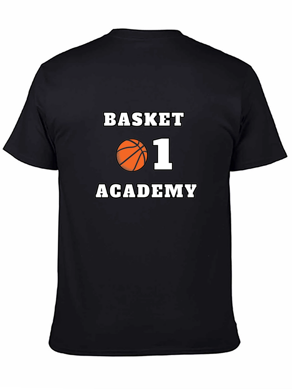Basketball Academy Black T-Shirt