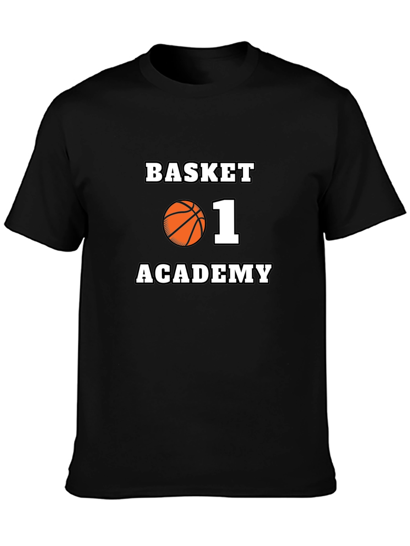 Basketball Academy Black T-Shirt