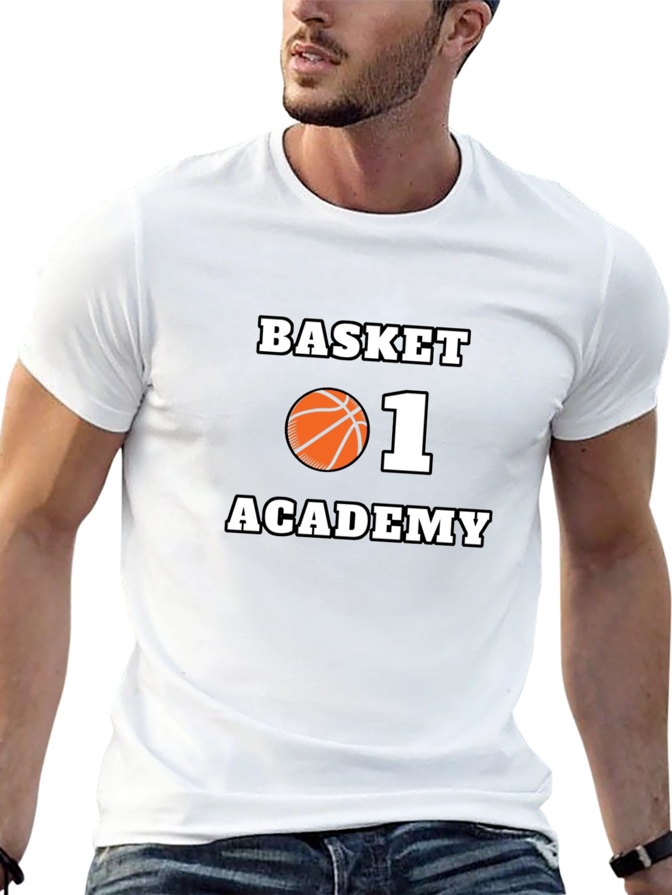 Basketball Academy Black T-Shirt