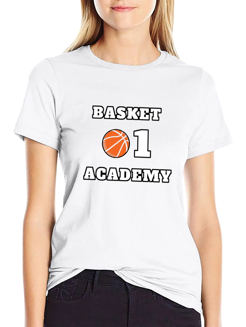Basketball Academy Black T-Shirt
