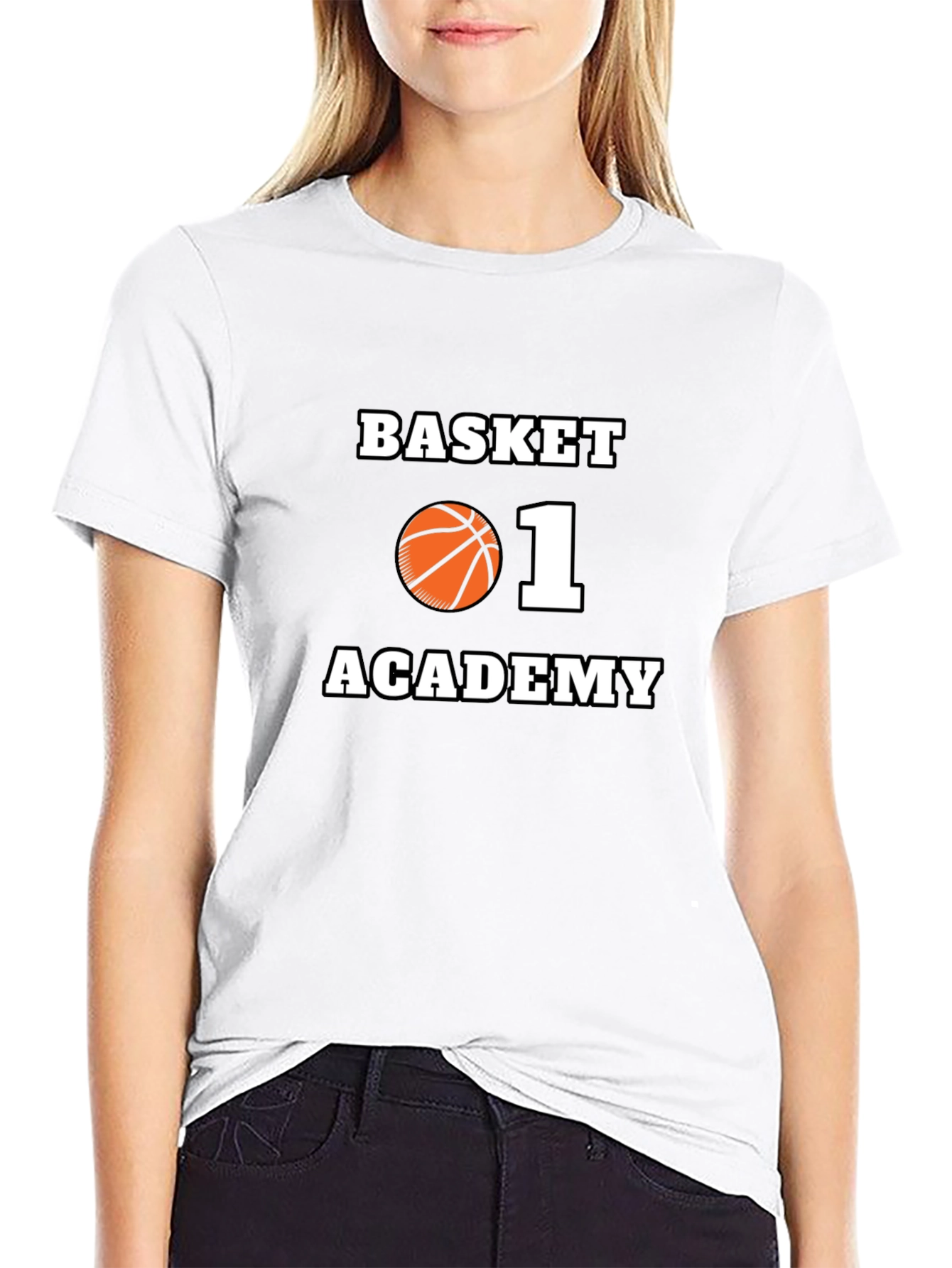 Basketball Academy Black T-Shirt