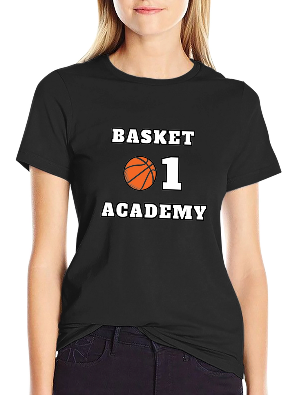 Basketball Academy Black T-Shirt