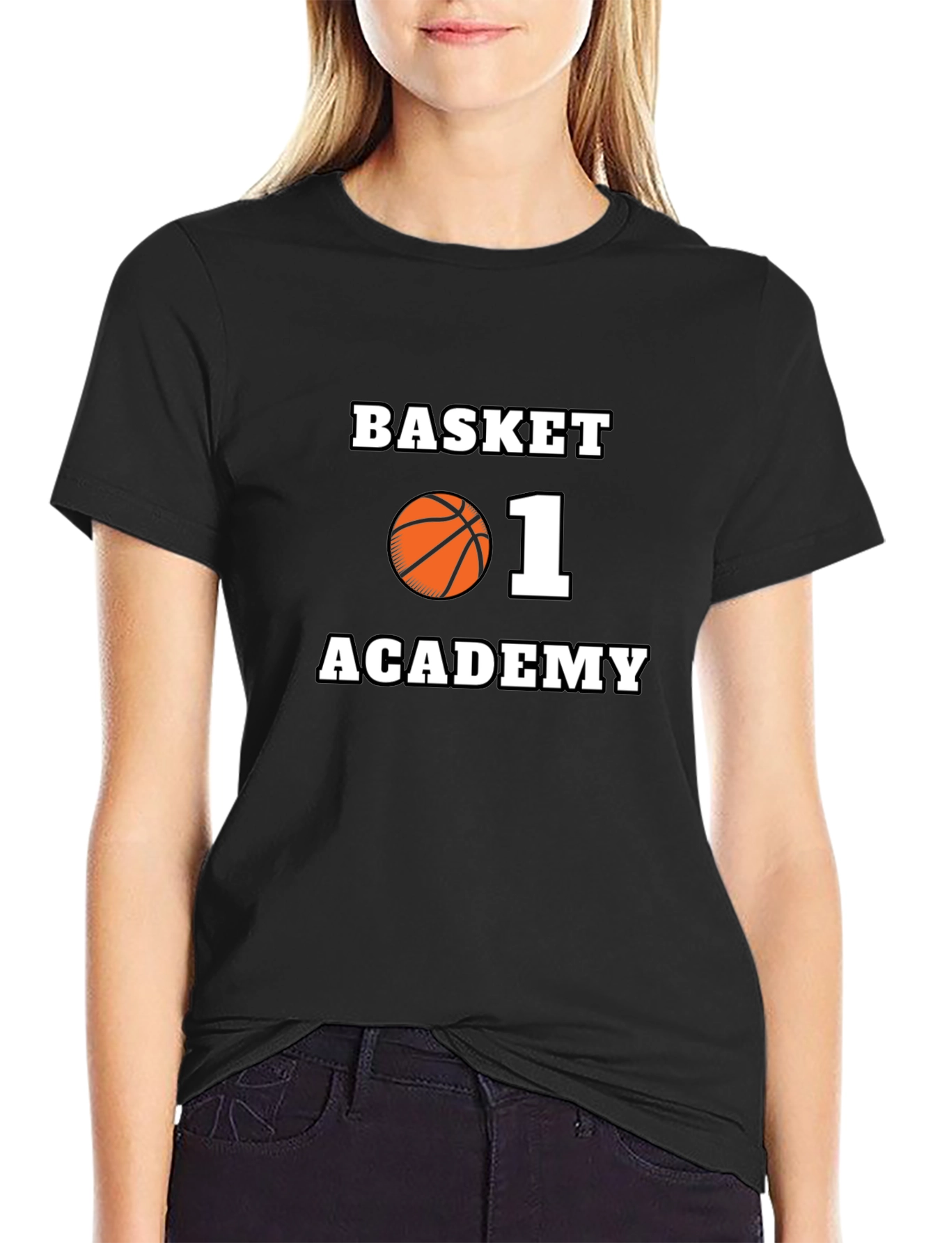 Basketball Academy Black T-Shirt