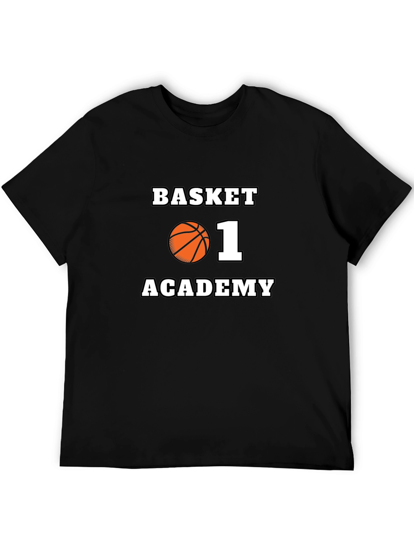 Basketball Academy Black T-Shirt