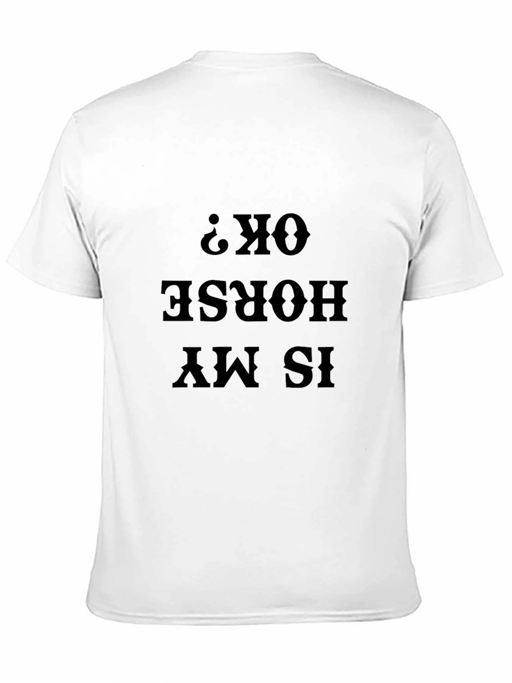 Is My Horse OK? Funny Graphic Tee
