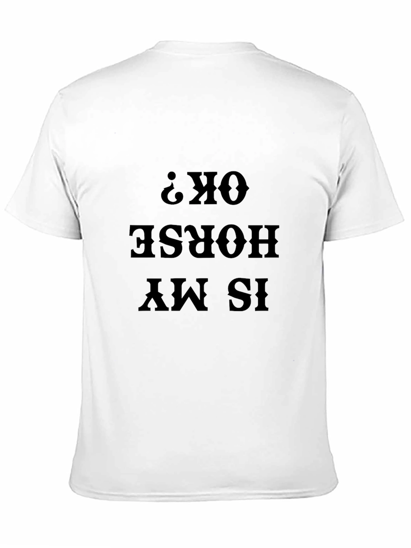 Is My Horse OK? Funny Graphic Tee