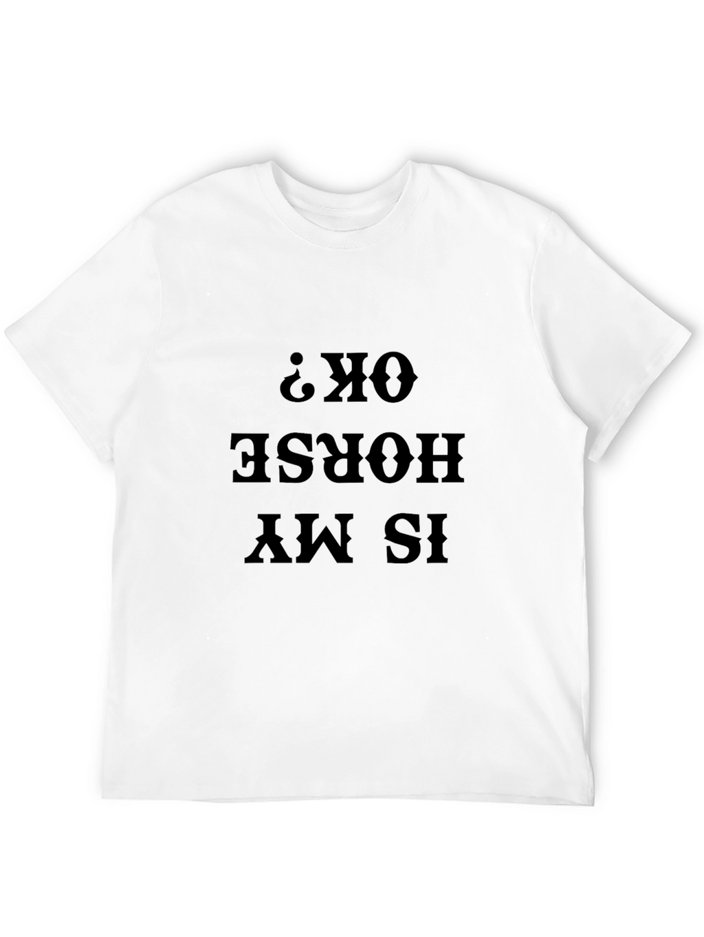 Is My Horse OK? Funny Graphic Tee