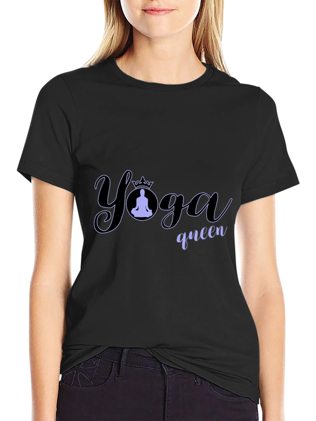 Yoga Queen Graphic T-Shirt - Comfort & Style
