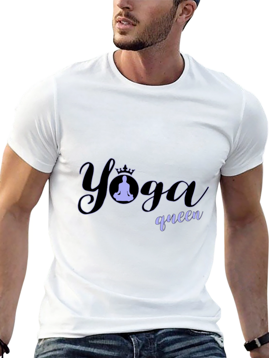 Yoga Queen Graphic T-Shirt - Comfort & Style