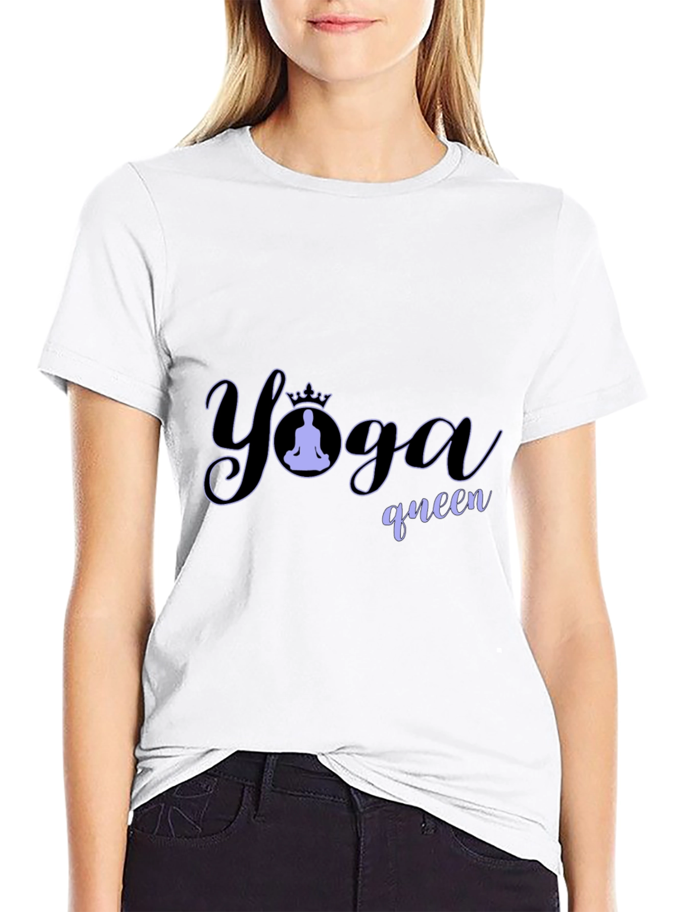 Yoga Queen Graphic T-Shirt - Comfort & Style