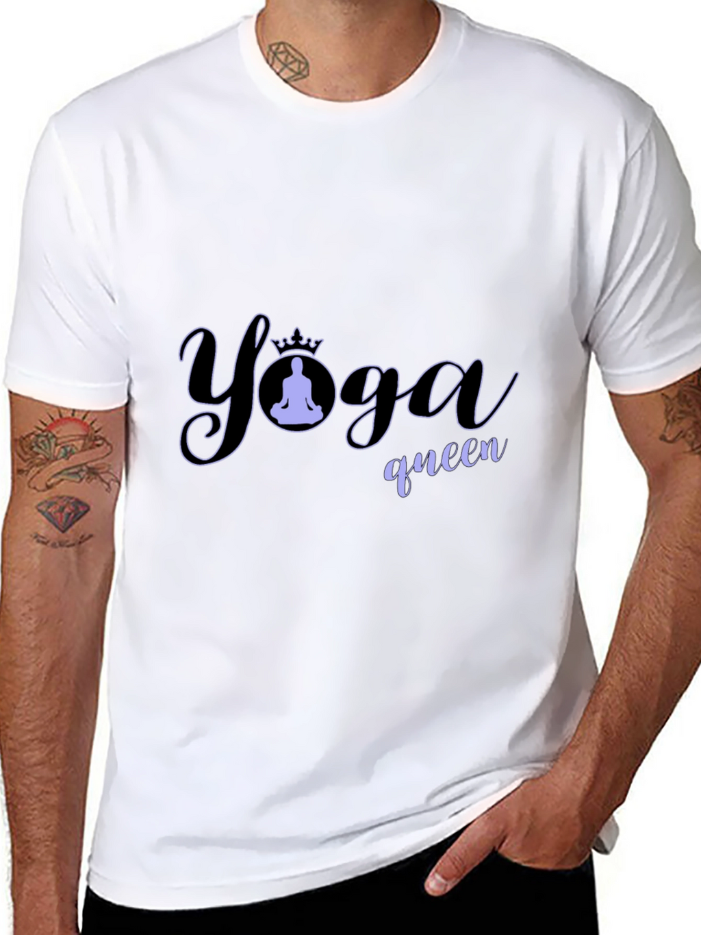 Yoga Queen Graphic T-Shirt - Comfort & Style