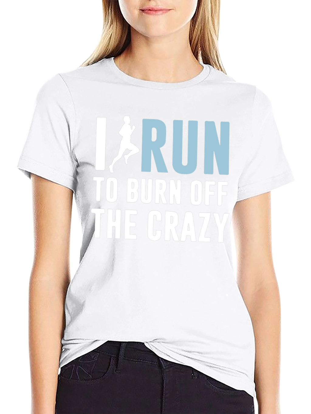I Run to Burn Off the Crazy T-Shirt