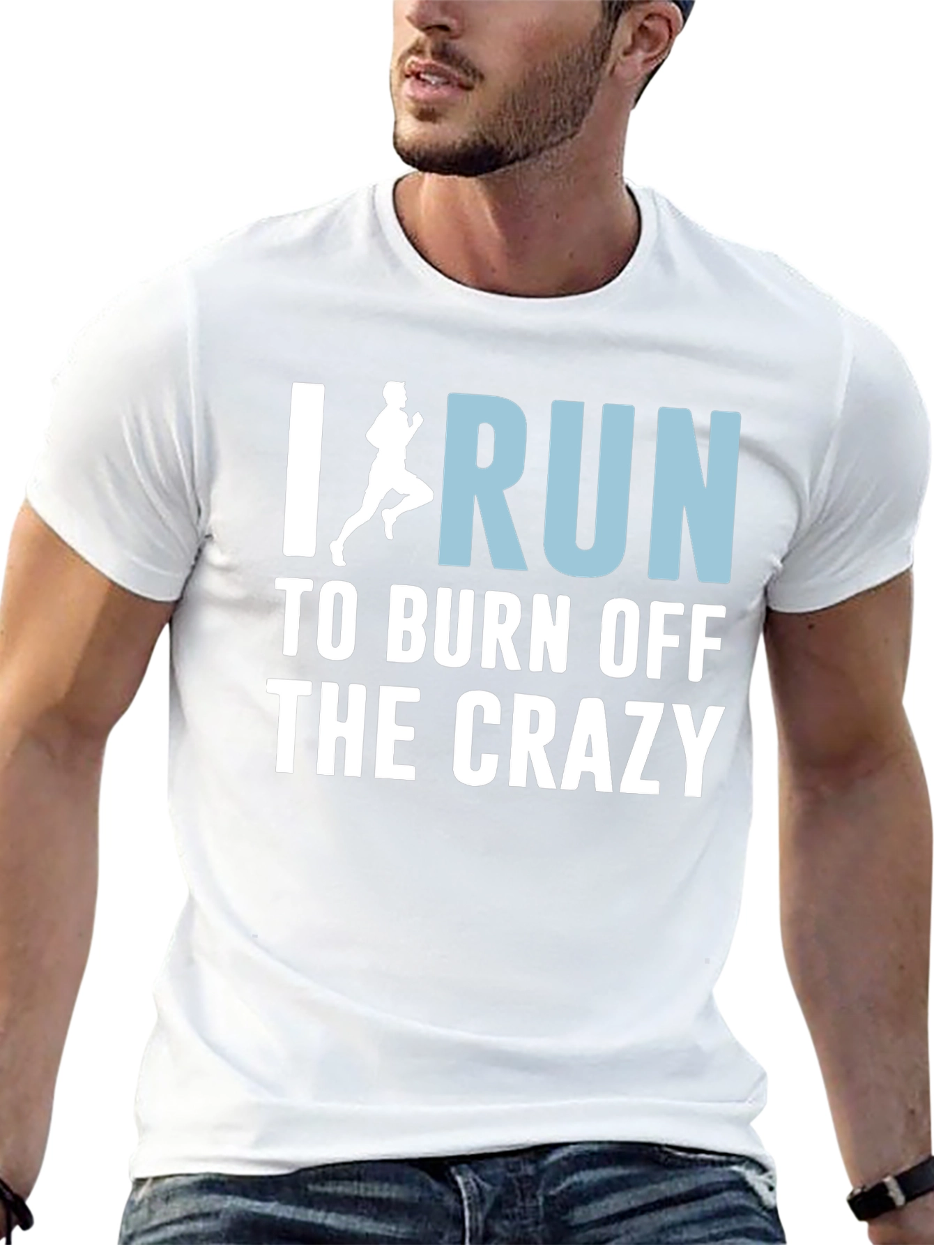 I Run to Burn Off the Crazy T-Shirt