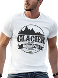 Glacier National Park Graphic T-Shirt