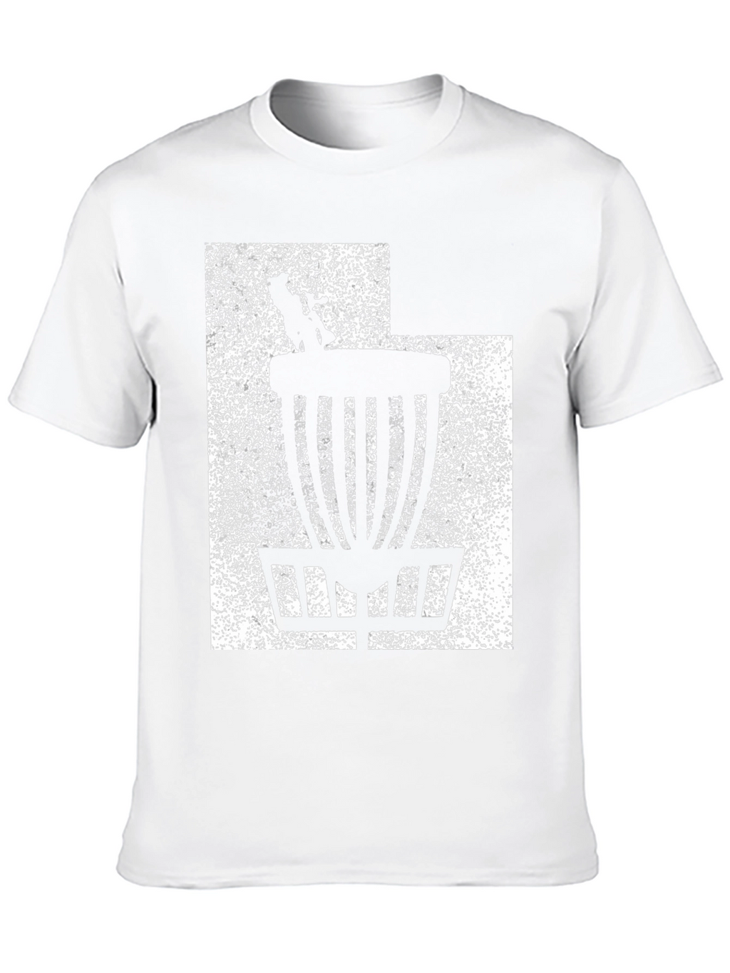 Disc Golf Basket Graphic T-Shirt
