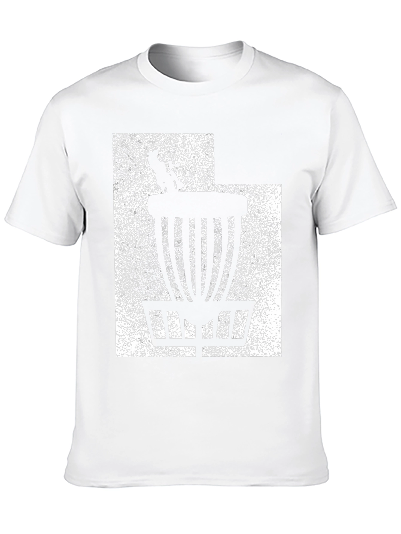 Disc Golf Basket Graphic T-Shirt