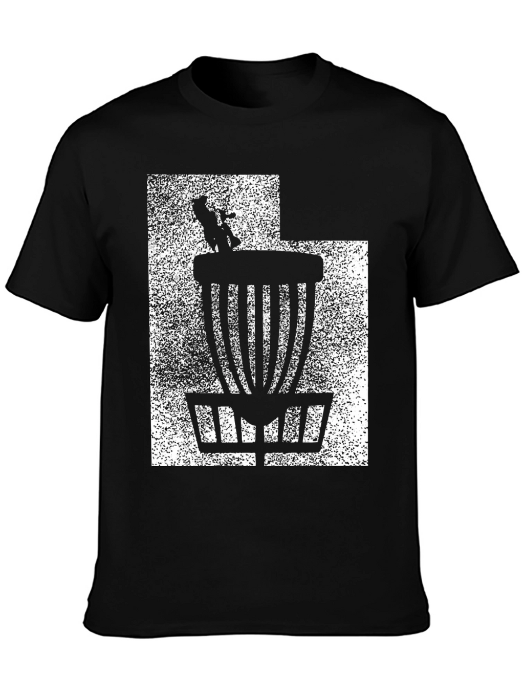 Disc Golf Basket Graphic T-Shirt