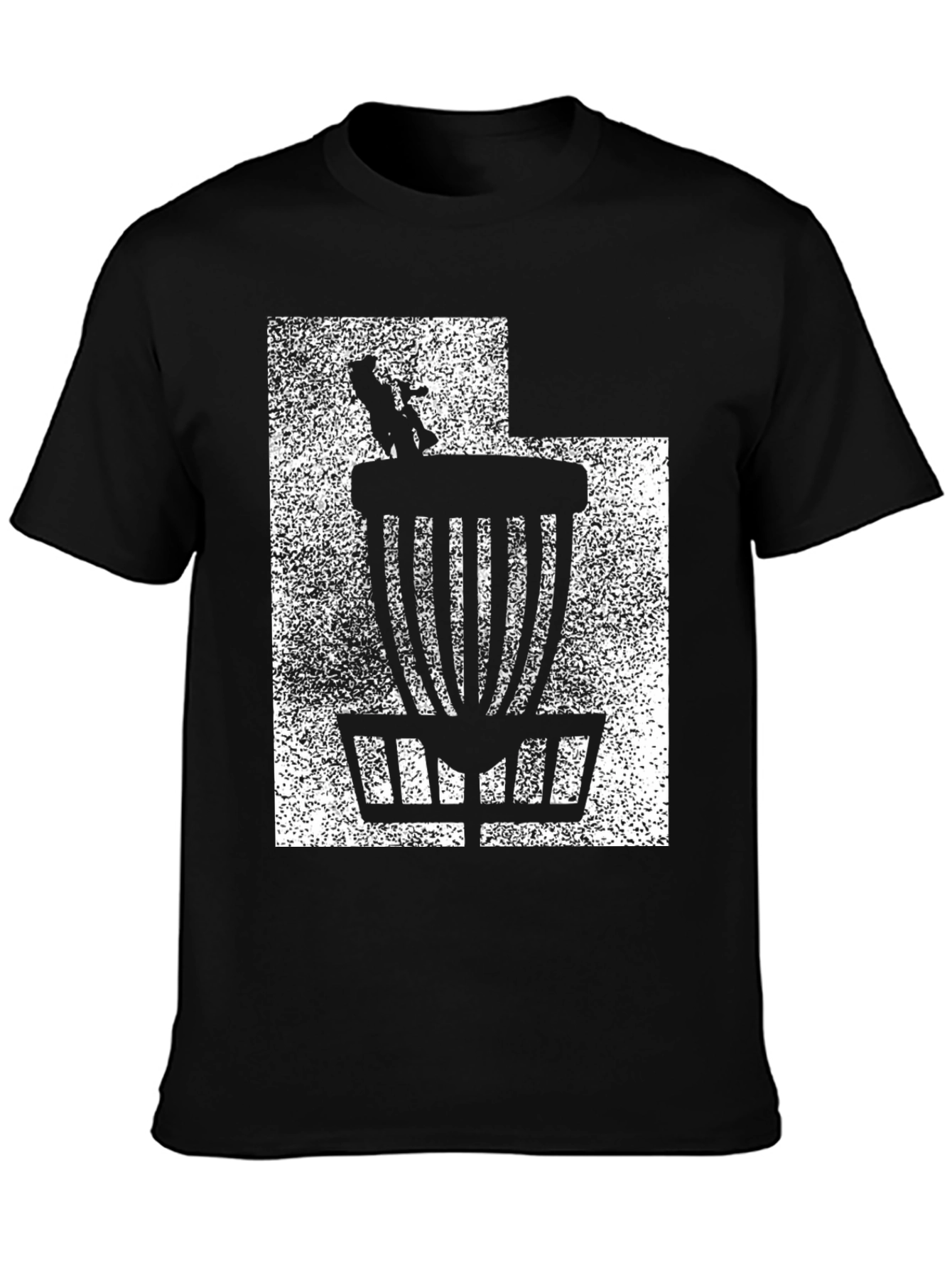 Disc Golf Basket Graphic T-Shirt