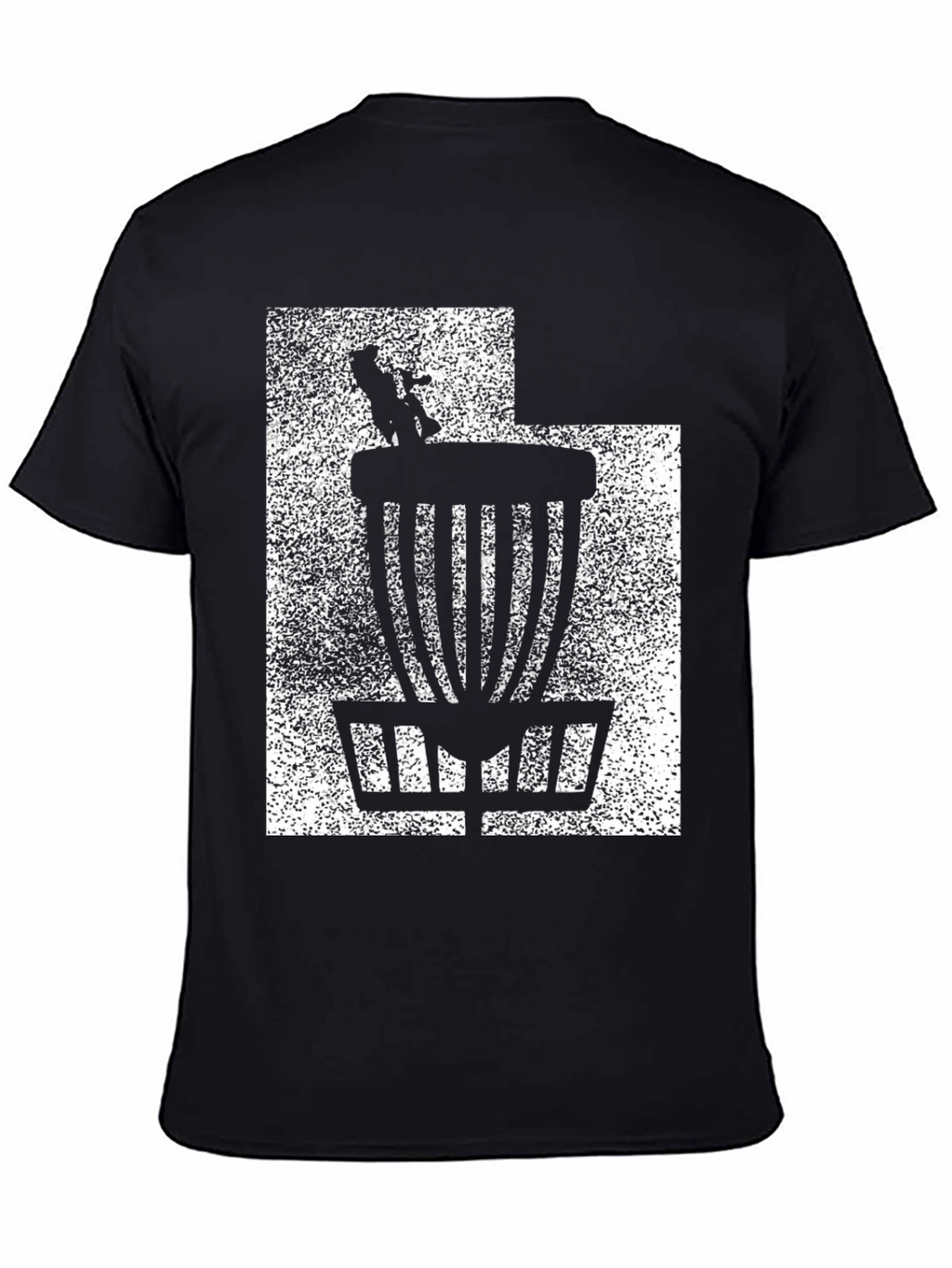 Disc Golf Basket Graphic T-Shirt