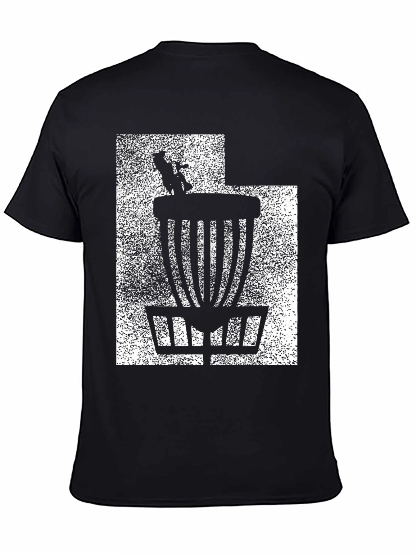 Disc Golf Basket Graphic T-Shirt