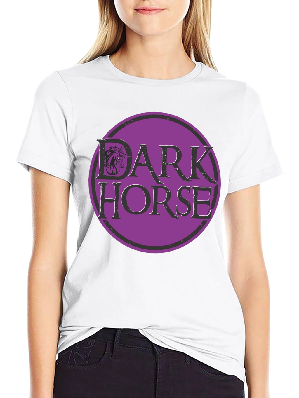 Dark Horse Graphic Tee - Mens Black T-Shirt