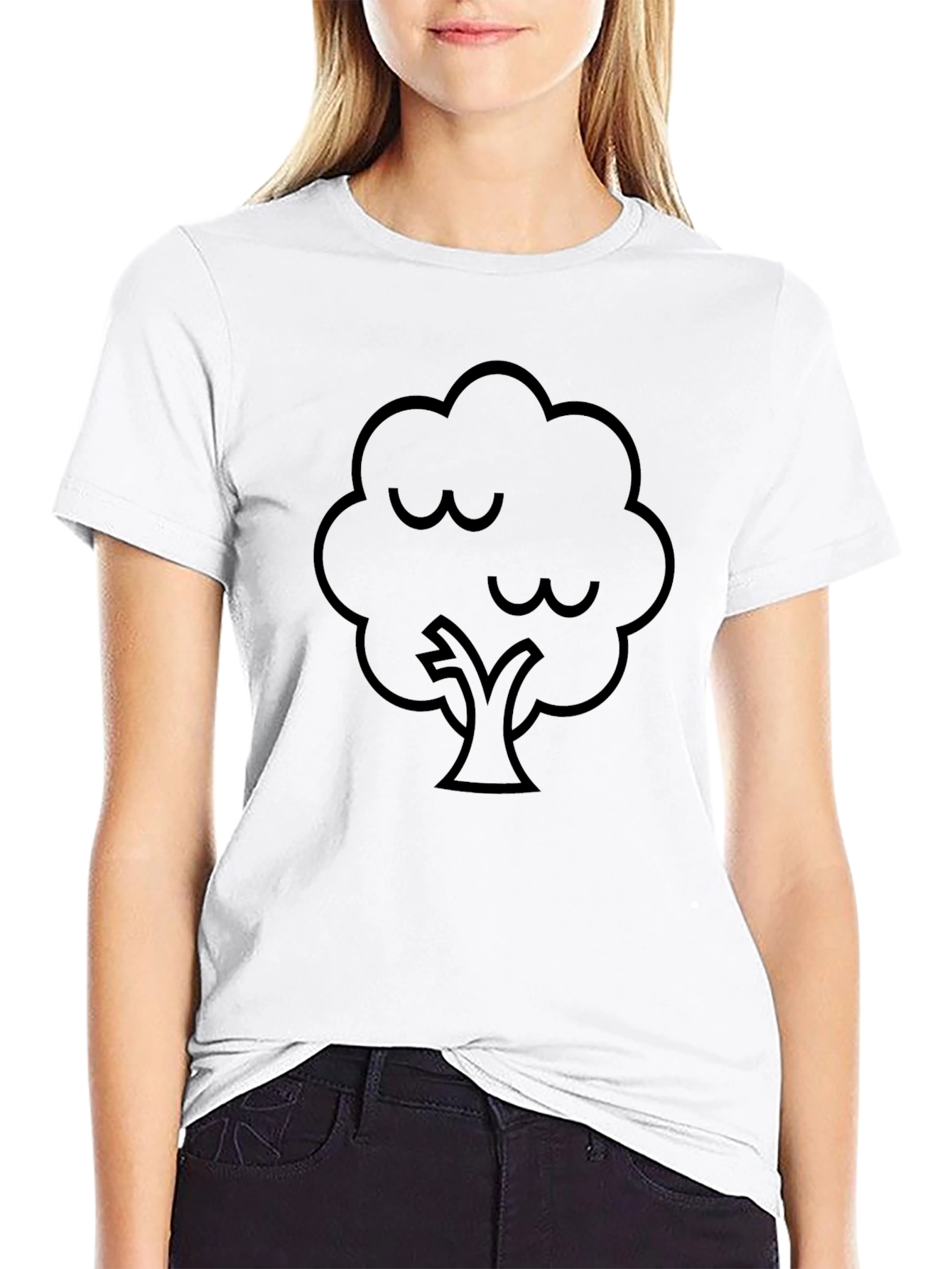 Black Tree Graphic Tee - Casual Comfort