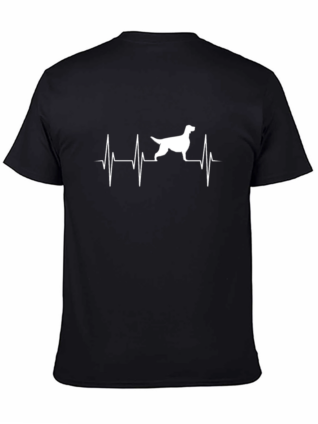 Dog Heartbeat T-Shirt - Mens Graphic Tee
