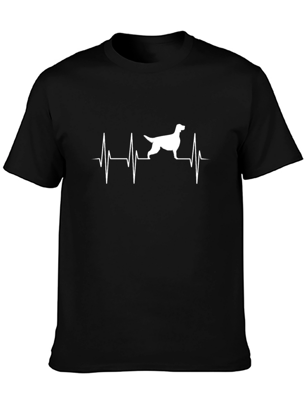 Dog Heartbeat T-Shirt - Mens Graphic Tee