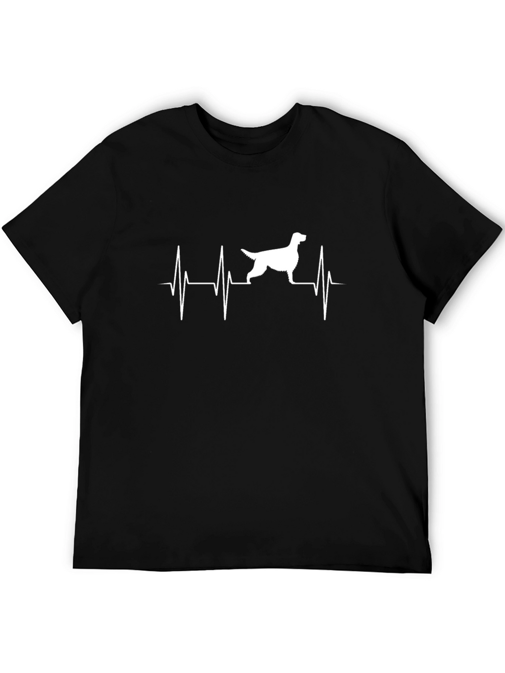 Dog Heartbeat T-Shirt - Mens Graphic Tee