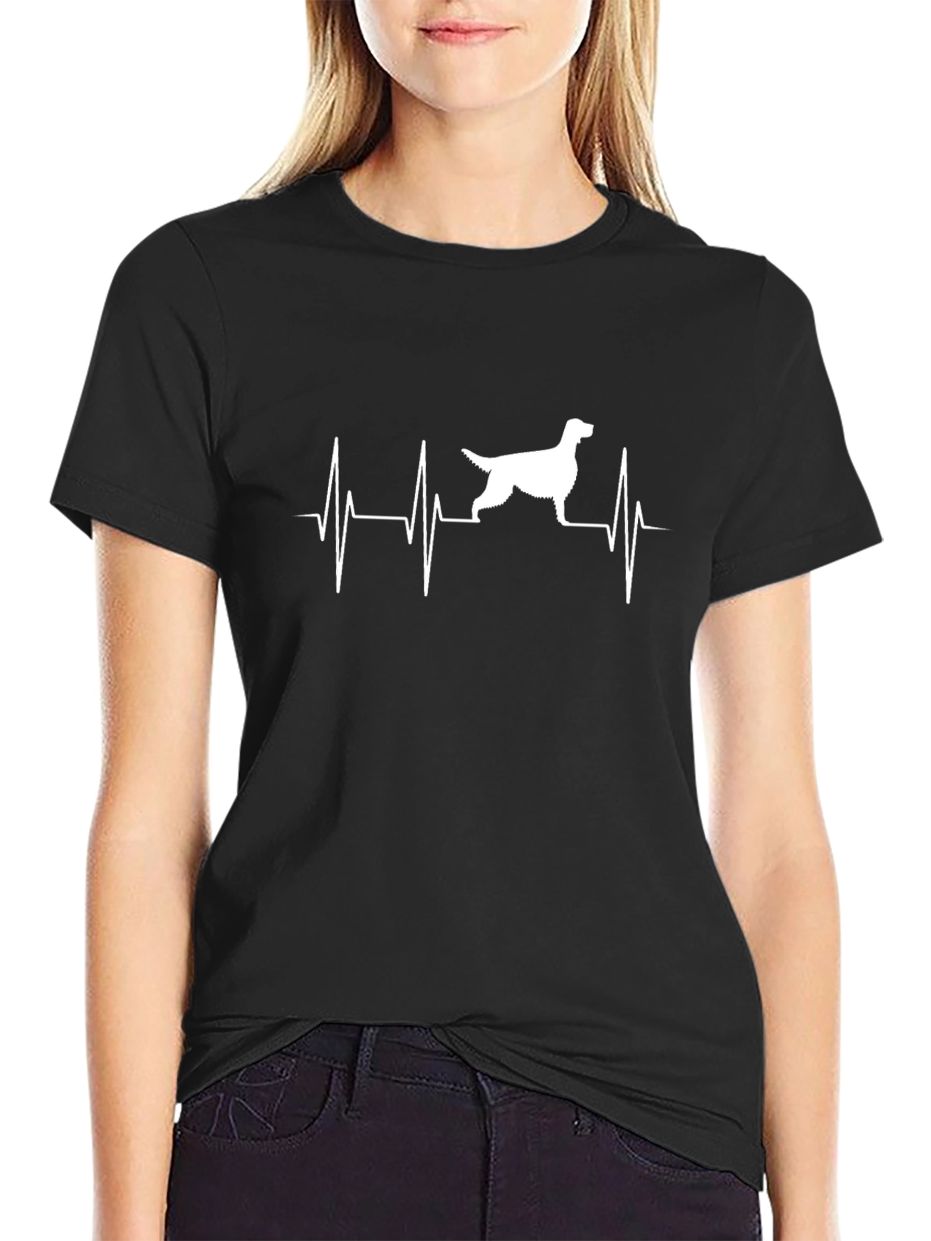 Dog Heartbeat T-Shirt - Mens Graphic Tee