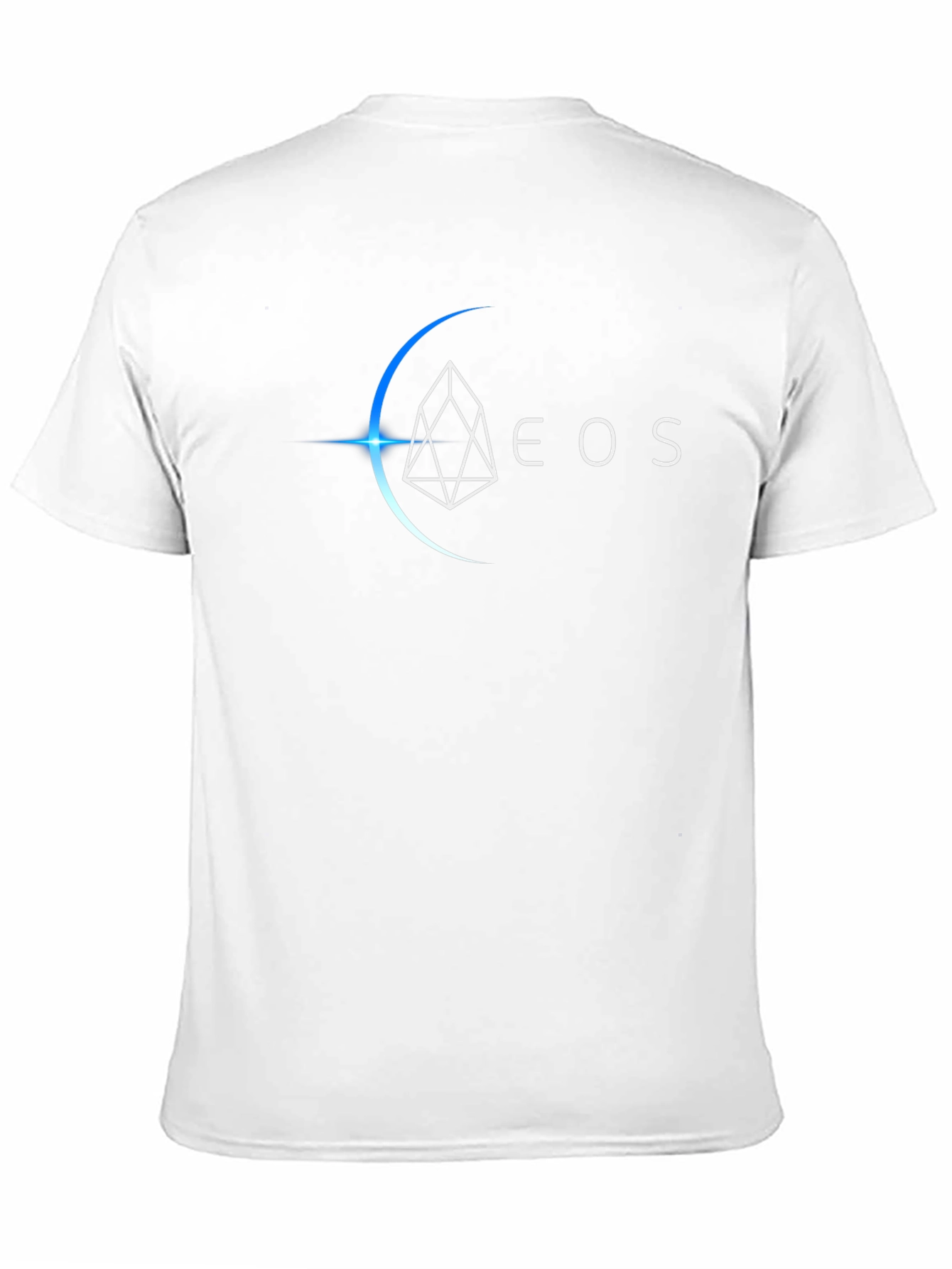 EOS Crypto Black T-Shirt - Modern Graphic Tee