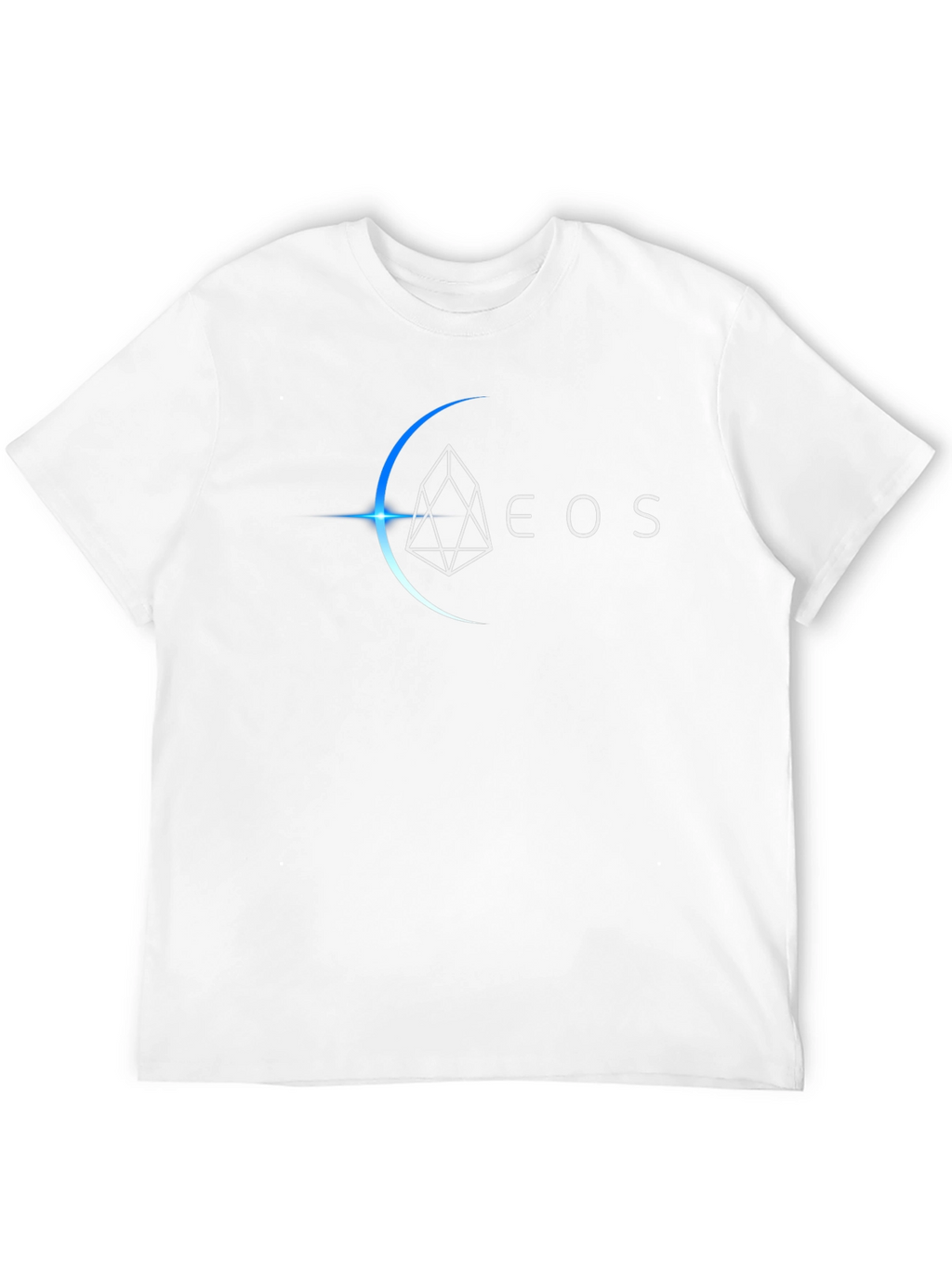 EOS Crypto Black T-Shirt - Modern Graphic Tee