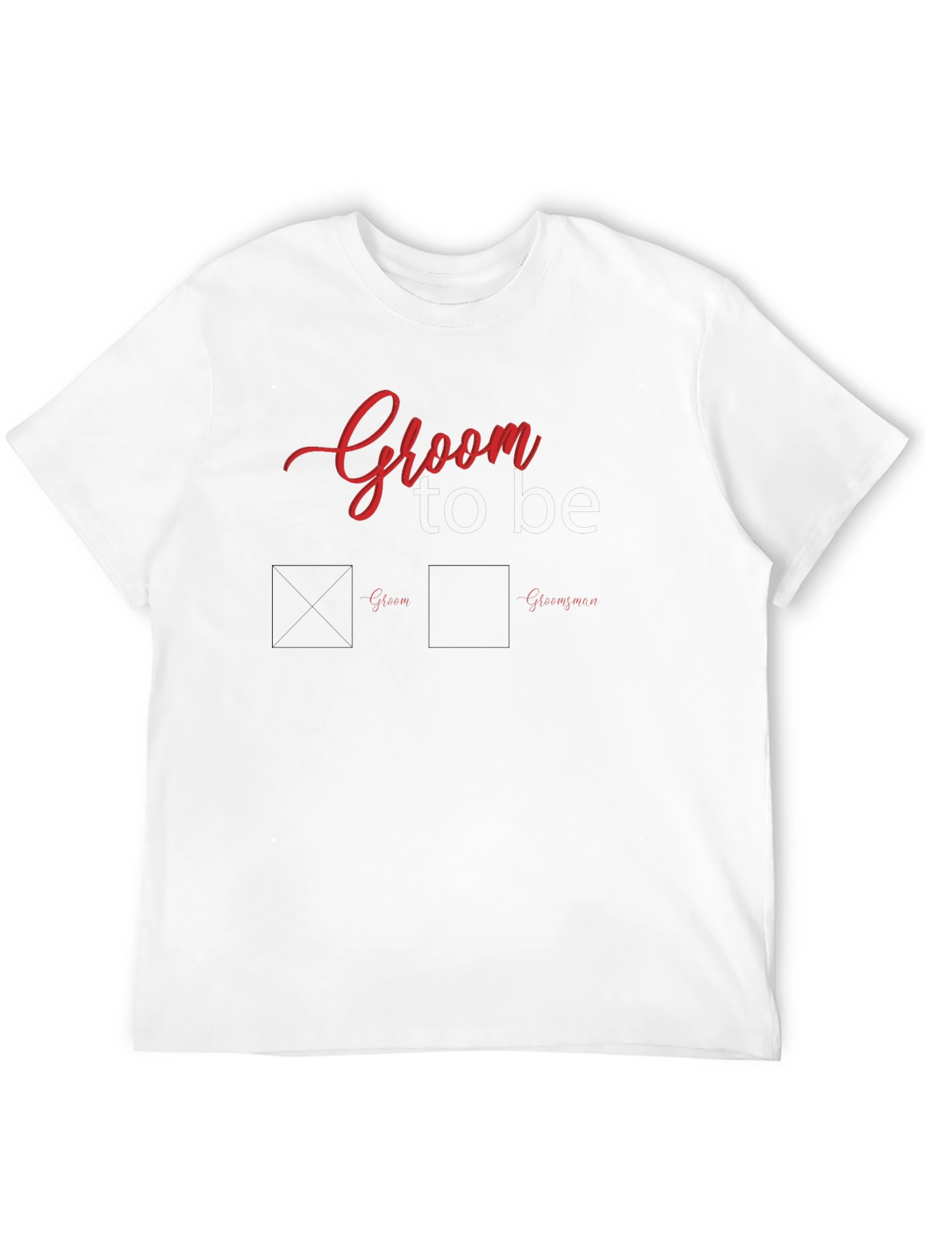 Groom Crew T-Shirt - Wedding Party Apparel