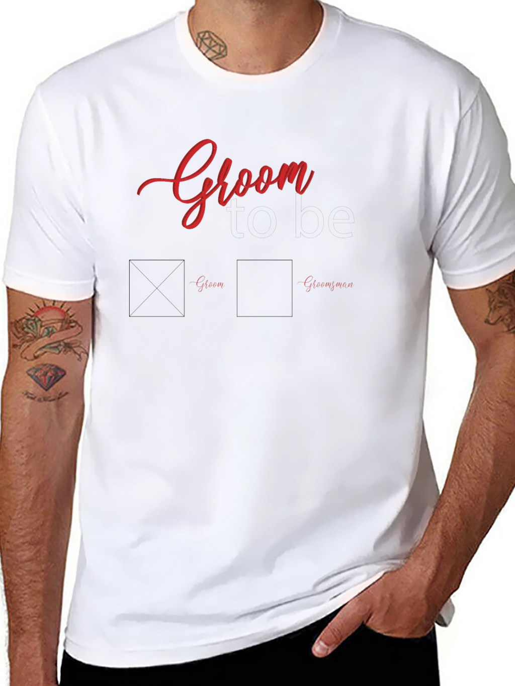 Groom Crew T-Shirt - Wedding Party Apparel