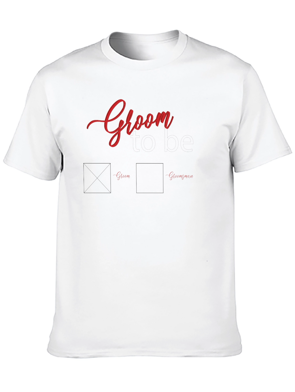 Groom Crew T-Shirt - Wedding Party Apparel